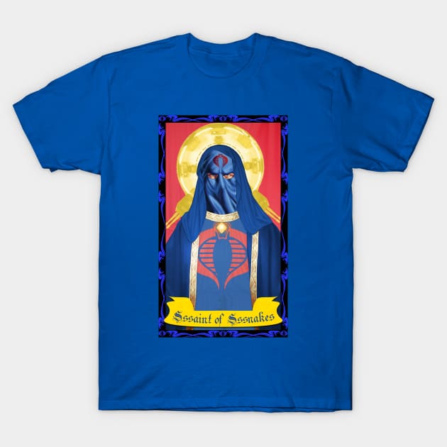 Sssaint of Sssnakes T-Shirt by toydejour